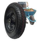 Pneu 3 25 8 Roda E Camara Ar P Carrinho Mão Carriola Obra