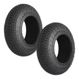 Pneu 3 50 8 Aro 8 4 Lonas 4 10 3 50 8 Carrinhos Kit 2 Peças