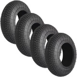 Pneu 4 10 3 50 8 Aro 8 4 Lonas 3 50 8 Carrinhos Kit 4 Peças