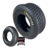 Pneu Com Câmara Ar 13x5 00 6 Pol Trator Cortador Grama