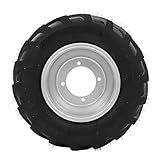 Pneu De Instalação Integrada Com Cubo De 40 X 16 Cm X 16 5 Cm Ideal Para Cortador De Grama De Veículos Agrícolas ATV UTV Kart