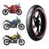 Pneu Dianteiro 110/70-17 Modelo Str7000 Para Moto-sem Câmara