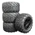 Pneus 1/8 Monster Truck Traxxas Revo Ou Hpi Savage - 4 Unida