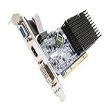 PNY Placa Gráfica GeForce 8400GS 512MB DDR3 PCI DVI VGA HDMI De Perfil Baixo VCG84512D3SPPB