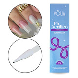 Pó Acrílico Super Clear Alongamento Unha Decoração 30g Vòlia