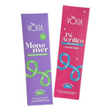 Pó Acrílico Unhas Cover Baby 30g Monomer 30ml Volia