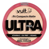Pó Compacto Matte Ultrafino Vult 9g