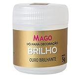 Pó Decoração Brilho Ouro Brilhante 5g Mago