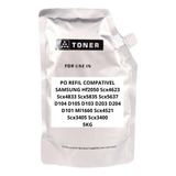 Po Toner Refil Compativel Samsung Scx4623 D105 D103 D203 5kg