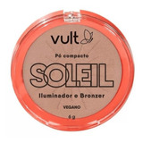 Pó Vult Compacto Soleil Iluminador E Bronzer 6g Original