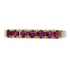 Pocao2005- Anel De Ouro 18k 750 Rubis 2803