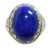 Pocao2005- Anel De Ouro 18k750 Diamantes Lápis Lazuli 3845