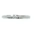Pocao2005- Anel Ouro Branco 18k 750 Solitario Diamante  2098