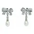 Pocao2005- Brincos De Ouro 18k750 Diamantes Pérola B1044