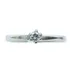 Pocao2005 Anel Ouro Branco 18k 750 Diamante Solitario 105