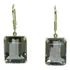 Pocao2005 Brincos De Ouro 18k 750 Quartzos  Fume B266