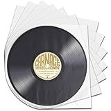 POCFOINY Mangas Internas Para Discos De Vinil De 30 Cm Mangas Internas De Vinil Com 30 Peças Mangas Protetoras De Vinil Com Fundo Redondo Antiestáticas Garanta Que Sua Coleção LP Receba A Proteção