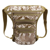 Pochete Cartucheira Bolsa Militar Perna Camuflada E Lisa