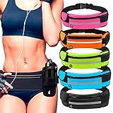 Pochete Esportes Porta Celular Academia Corrida Cinta Fiitness Cores Unissex -Preto-