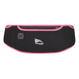 Pochete Neoprene Basic Para Corrida Preto rosa Progne