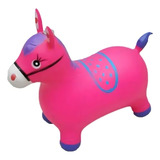 Pocotó Upa Cavalinho Grande Com Luz E Som Diversas Cores Cor Rosa