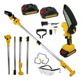 Podador De Galhos serra Eletrica Bateria 25v 1000w extensor