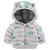 Podgina Bebê Meninos Inverno Hoodie Jaqueta Infantil Puffer Casaco Roupas Para Criança 3T 4T