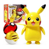 Pokebola De 7cm Com Pikachu Articulado