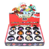 Pokebola Kit C 12 Pçs Bola Pokémon Pop up Com Boneco Dentro