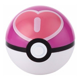 Pokébola Love Ball Pokémon 7cm Pronta Entrega Pokeball Rosa