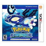 Pokémon Alpha Sapphire Standard Edition Nintendo 3ds Físico