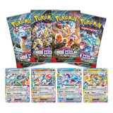 Pokemón Booster Pacote 24 Cartas Coleção Lançamento Copag