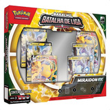 Pokémon Box 60 Cartas Batalha De Liga Miraidon Ex Copag