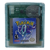 Pokémon Crystal Game Boy Gbc Com Relógio Interno Rtc 