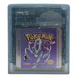 Pokémon Crystal Game Boy Gbc Com Relógio Interno Rtc 