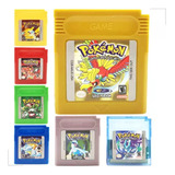 Pokémon Game Boy Gbc Red Blue Green Yellow Crystal Golden