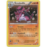 Pokemon Krookodile Holofoil Black