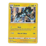 Pokemon Luxray Holofoil Espada E Escudo Destinos Brilhantes