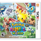 Pokémon Rumble World Nintendo 3ds Mídia Física Novo Lacrado