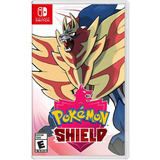 Pokémon Shield Switch Nintendo Mídia Física