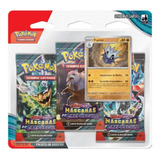 Pokémon Tcg Blister Triplo Ev Máscaras Do Crepúsculo Pupitar