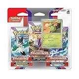 Pokemon TCG Estampas Ilustradas 2 Blisters Triplos Evoluções Em Paldea Evoluções Escarlate E Violeta Copag 33196