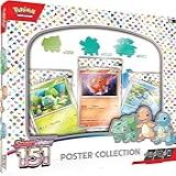 Pokemon TCG Scarlet Violet 3 5 Pokemon 151 Poster Collection