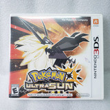 Pokémon Ultra Sun Nintendo 3ds Jogo Original Novo Lacrado