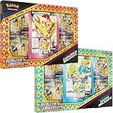 PoKéPrOmOçÃo Kit Com 2 Box Pokémon Coleção Especial Realeza Absoluta Zaci N E Z Azenta Brilhante Copag Cards Cartas Em Português Oficial Original Lacrado Promoção