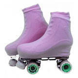 Polaina Cobre Botas Capa Para Patins Rosa Bebê