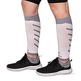 Polaina De Compressão Arrow Muvin - Panturrilha - Canelito - Boa Respirabilidade - Unissex - Corrida - Caminhada - Ciclismo - Exercícios - Fitness - Esportes - Conforto - Proteção - Par
