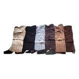 Polaina Festa Feminina Cores Inverno Esportiva Frio Lã Moda