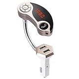 PolarLander Kit Modulador Transmissor FM Sem Fio Bluetooth Carro MP3 Mãos Livres Leitor De áudio Música Carregador USB Duplo Para IPhone Gold