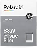 Polaroid_ Filme Polaroid I-type B&w Para 8 Fotos Instant Neas,cor: Preto E Branco